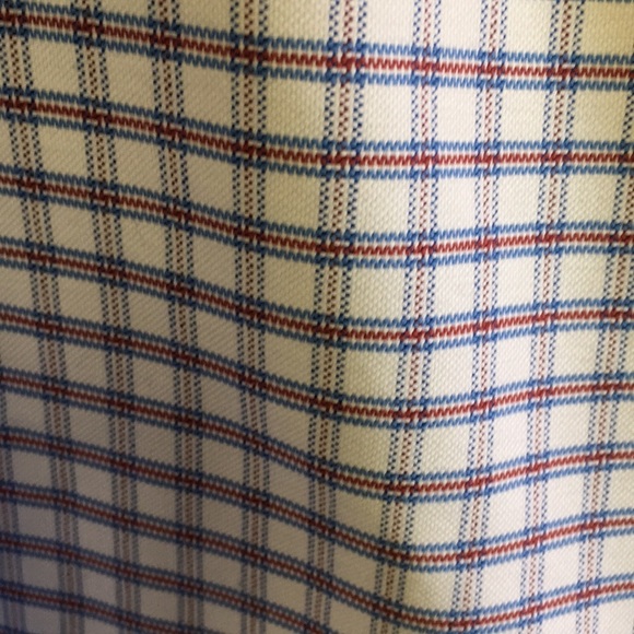 NWOT LL Bean Like New Plaid short Sleeve Button-down Shirt - Picture 6 of 7